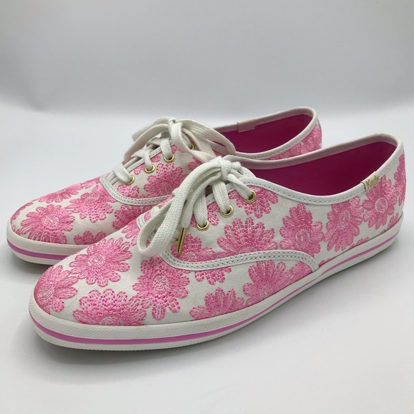 keds champion floral embroidery